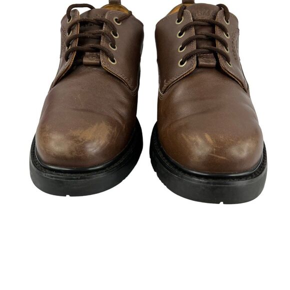 Timberland Men's Classic Waterproof Brown Leather Oxford  Size 11.5 - Picture 4 of 16
